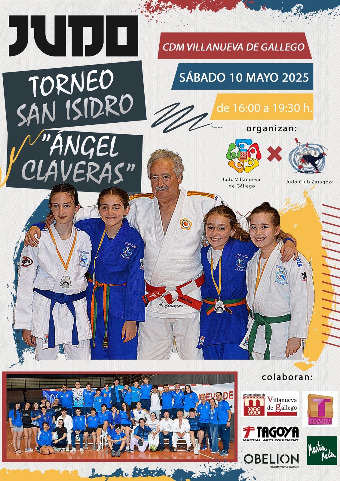 18 medallas en el Torneo San Isidro "Angel Claveras". Villanueva de Gallego 10-05-25